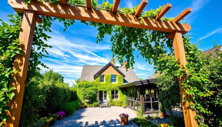 Pergola przy domu – jak zaprojektować i obsadzić pnączami