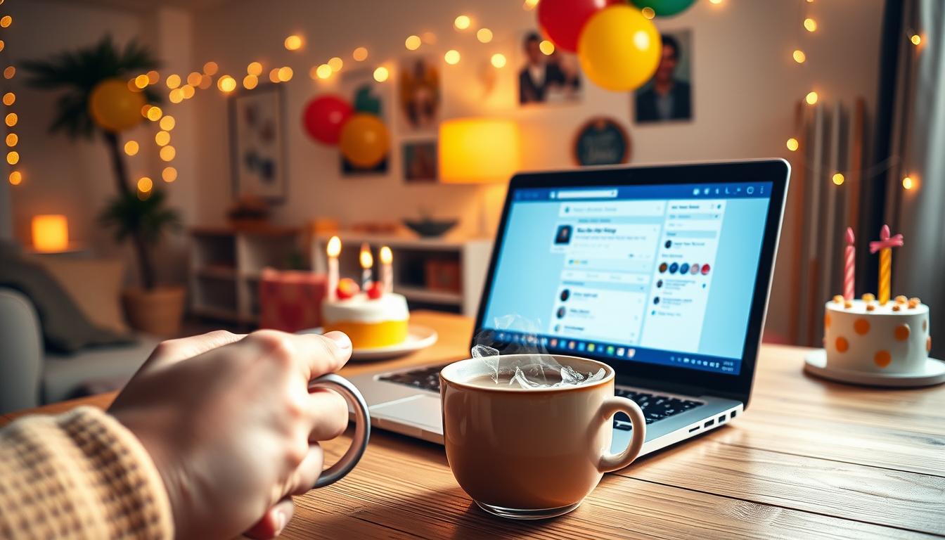 Podziękowania za życzenia urodzinowe na facebooku