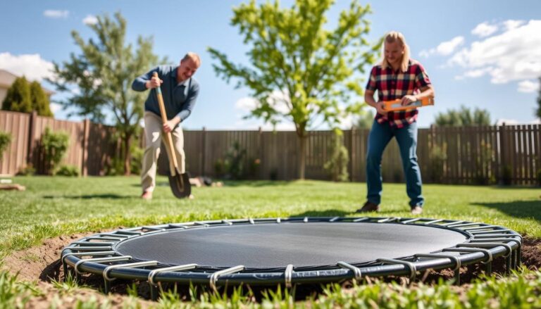 Trampolina w ziemi jak zrobić bezpiecznie i stabilnie?